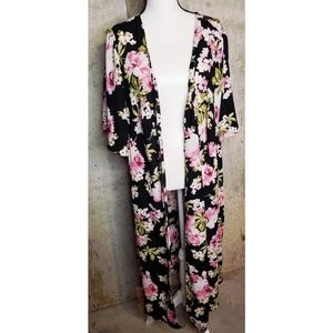 2X plus size kimono